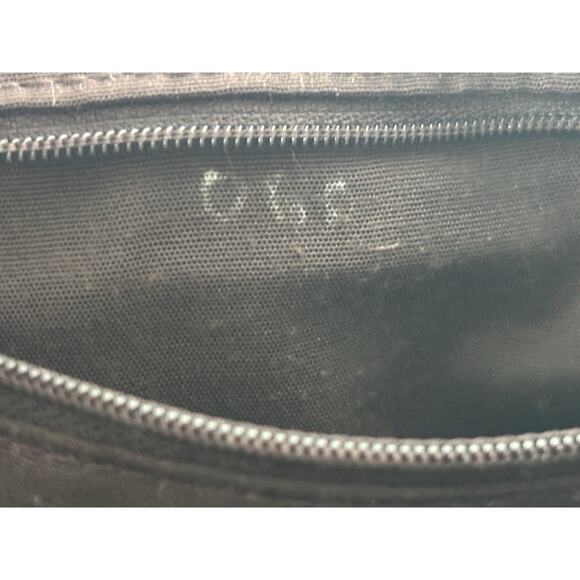 Etienne Aigner Pebbled Leather Shoulder Bag Maroon Double Strap Zip - Picture 14 of 16